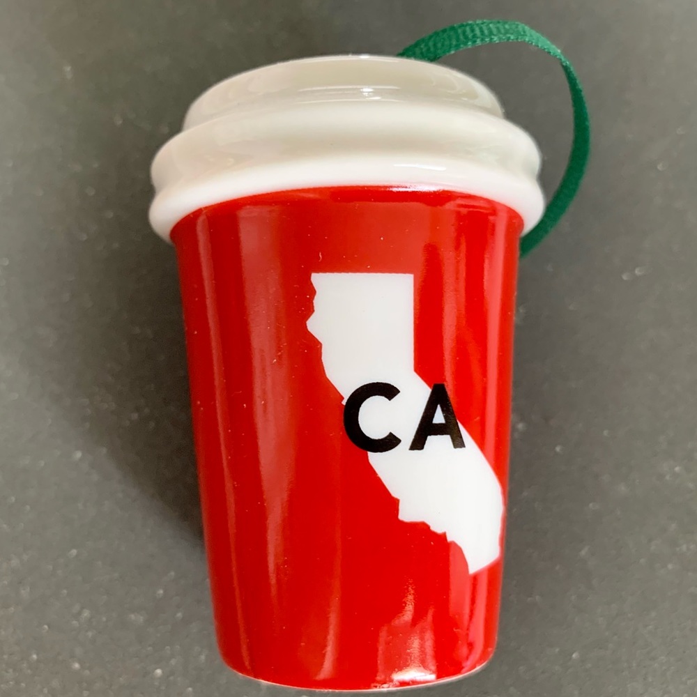 Starbucks California State 2016 ornament